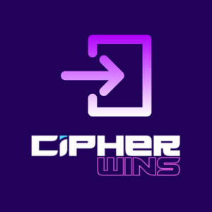 Λογότυπο Cipher Wins με εικονίδιο εισόδου